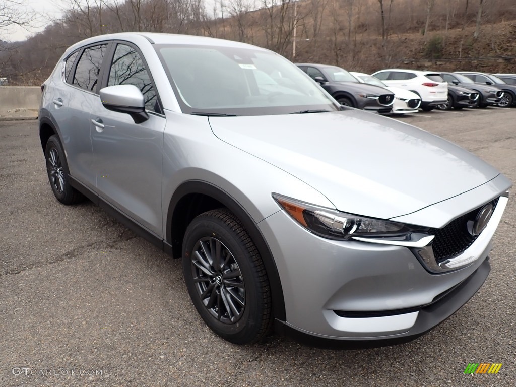 Sonic Silver Metallic 2020 Mazda CX-5 Touring AWD Exterior Photo #137033865