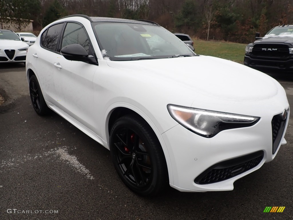 Alfa White 2020 Alfa Romeo Stelvio AWD Exterior Photo #137034501