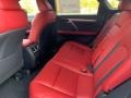2020 Lexus RX Circuit Red Interior Rear Seat Photo