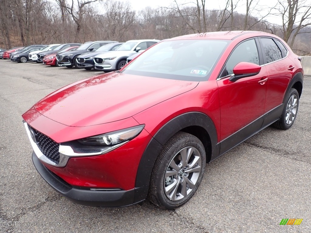 Soul Red Crystal Metallic 2020 Mazda CX-30 Preferred AWD Exterior Photo #137034687