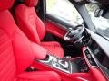 Black/Red Front Seat Photo for 2020 Alfa Romeo Stelvio #137035050