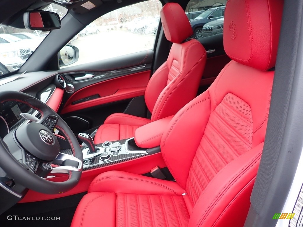 2020 Alfa Romeo Stelvio TI Sport AWD Front Seat Photo #137035146