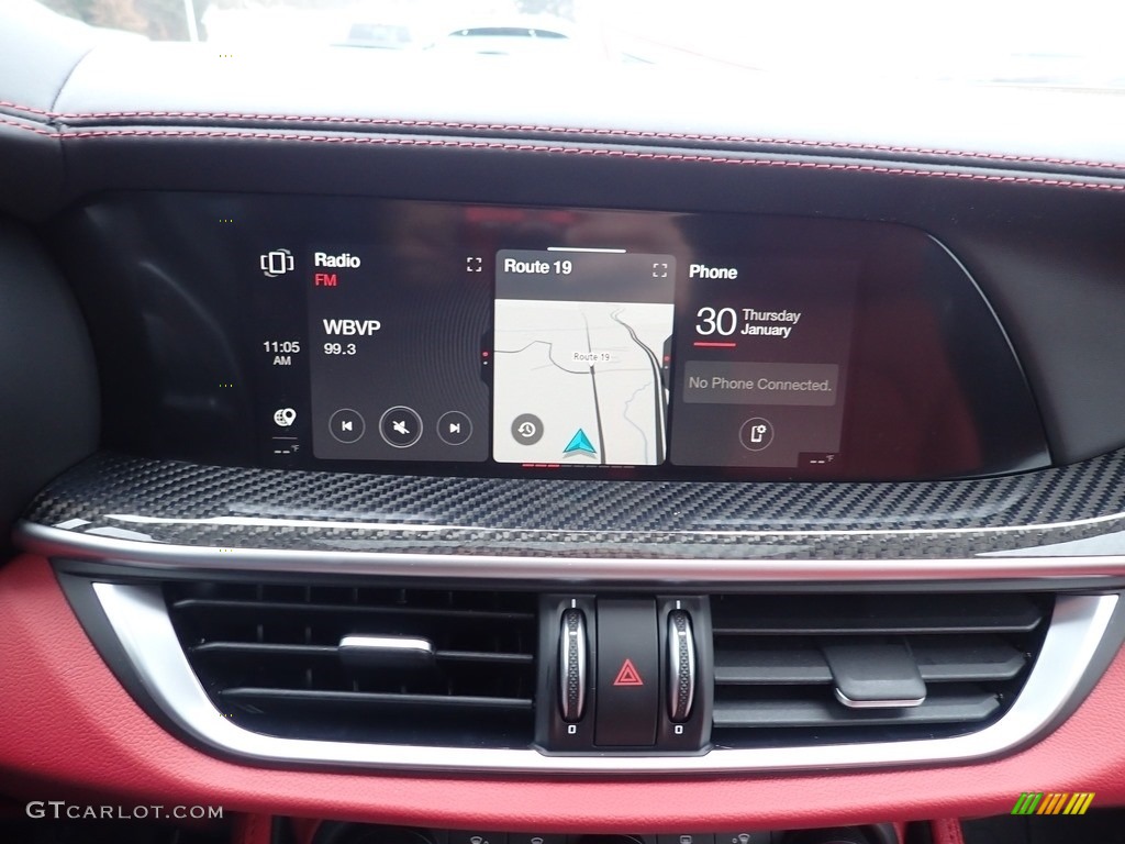 2020 Alfa Romeo Stelvio TI Sport AWD Controls Photo #137035224