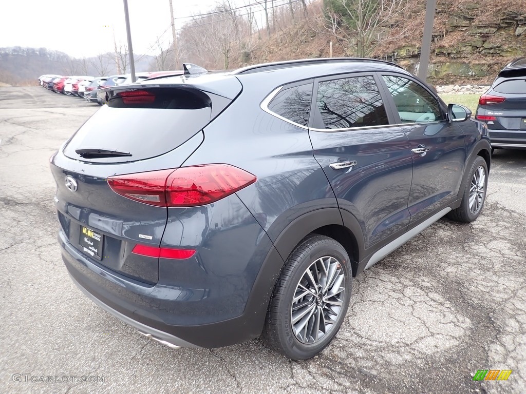 2020 Tucson Ultimate AWD - Dusk Blue / Black photo #2