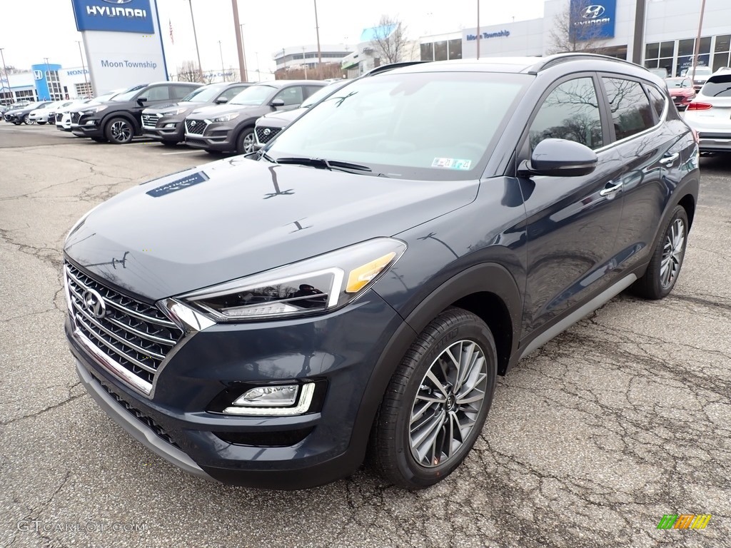 2020 Tucson Ultimate AWD - Dusk Blue / Black photo #5