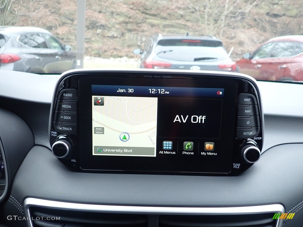 2020 Tucson Ultimate AWD - Dusk Blue / Black photo #14