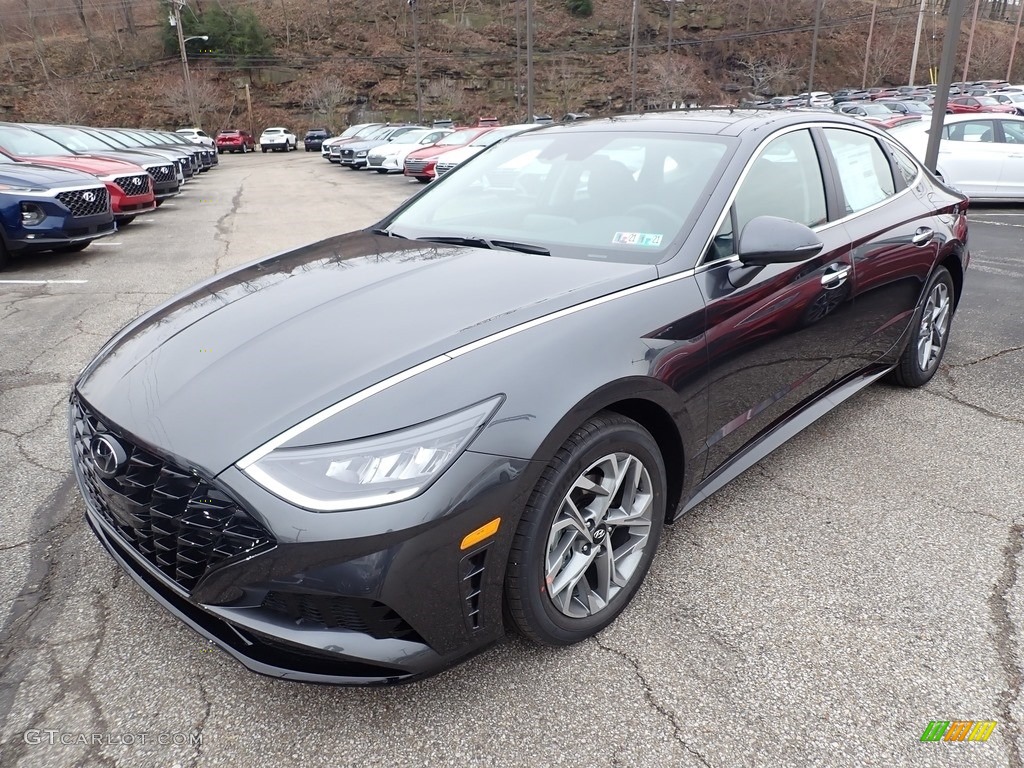 Portofino Gray 2020 Hyundai Sonata SEL Exterior Photo #137036562