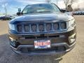 2020 Diamond Black Crystal Pearl Jeep Compass Altitude 4x4  photo #2