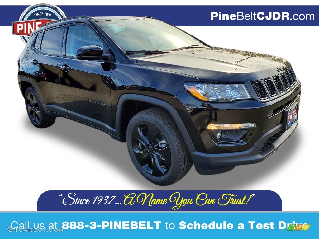 Diamond Black Crystal Pearl Jeep Compass