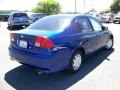 2005 Fiji Blue Pearl Honda Civic Value Package Sedan  photo #5