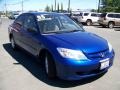 2005 Fiji Blue Pearl Honda Civic Value Package Sedan  photo #7