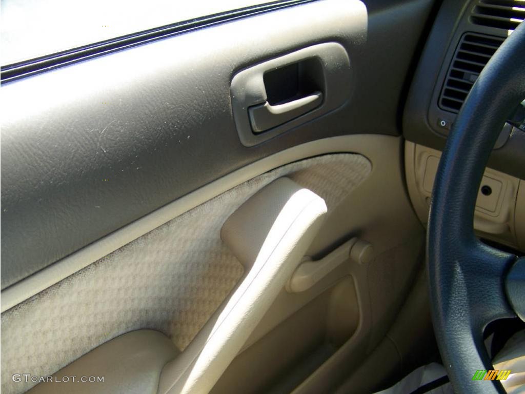 2005 Civic Value Package Sedan - Fiji Blue Pearl / Ivory photo #9