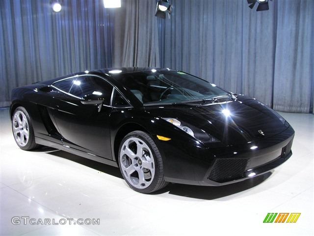 2005 Gallardo Coupe - Black / Black/Grey photo #3