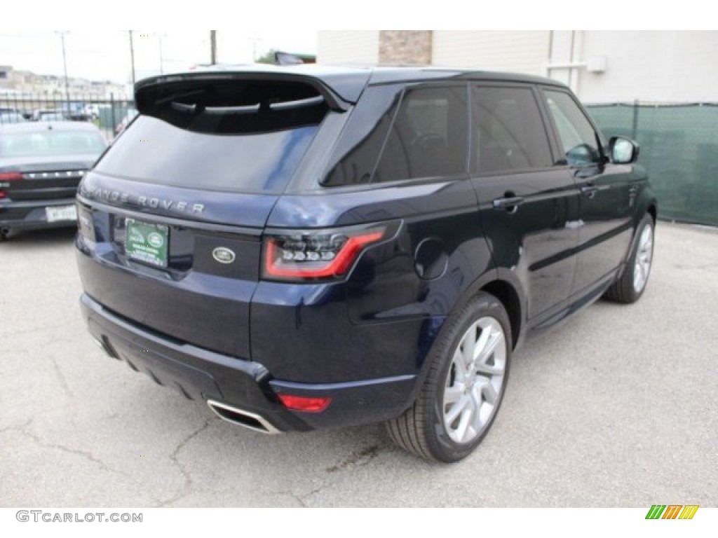 2020 Range Rover Sport HSE Dynamic - Portofino Blue Metallic / Eclipse/Ebony photo #2