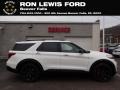 Star White Metallic Tri-Coat - Explorer ST 4WD Photo No. 1