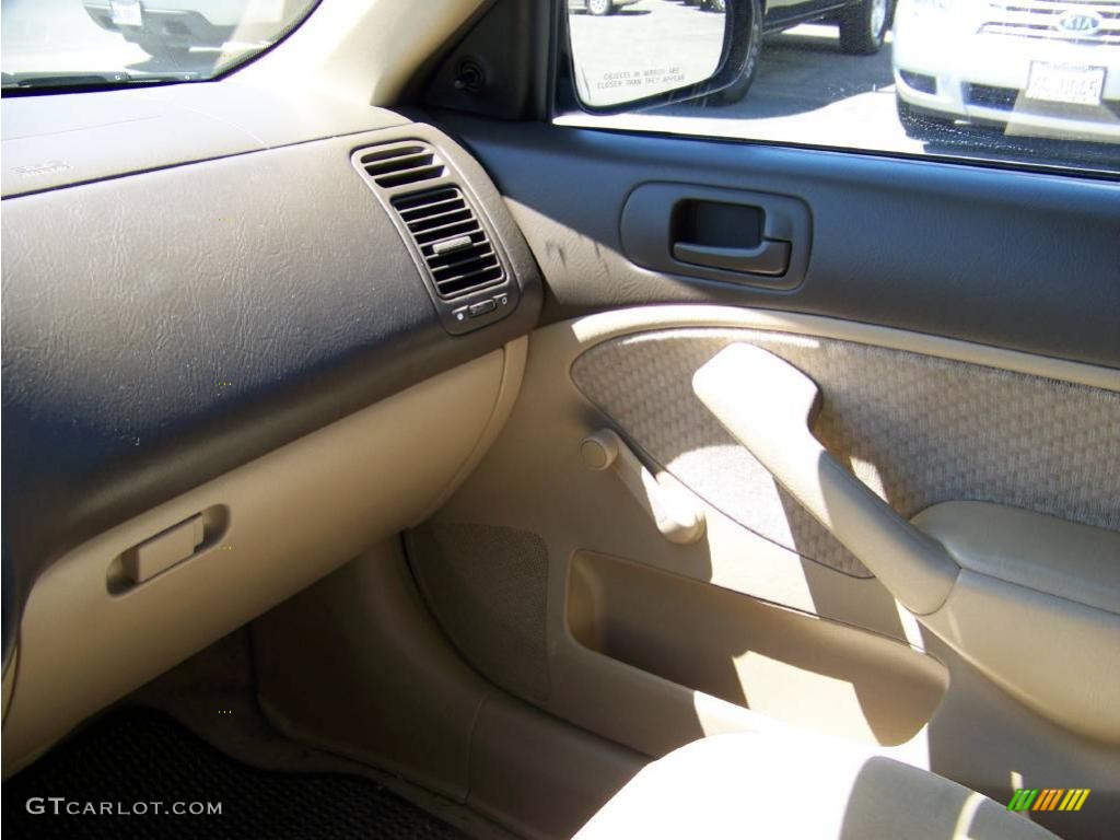 2005 Civic Value Package Sedan - Fiji Blue Pearl / Ivory photo #17