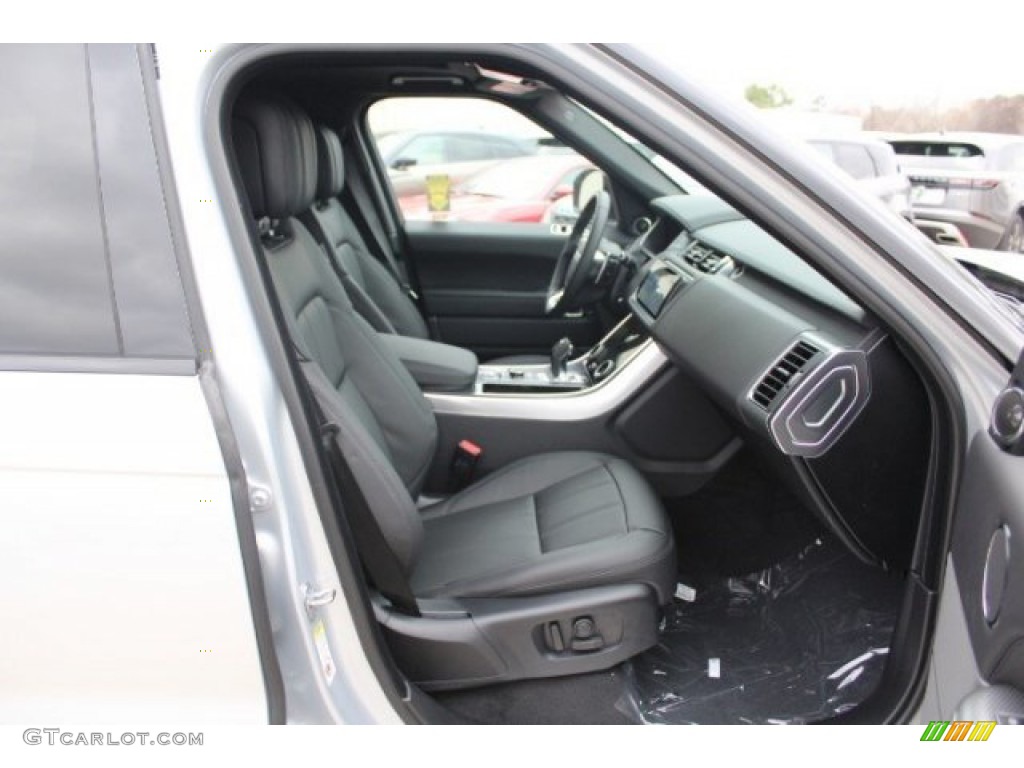 2020 Range Rover Sport HSE Dynamic - Indus Silver Metallic / Ebony/Ebony photo #3
