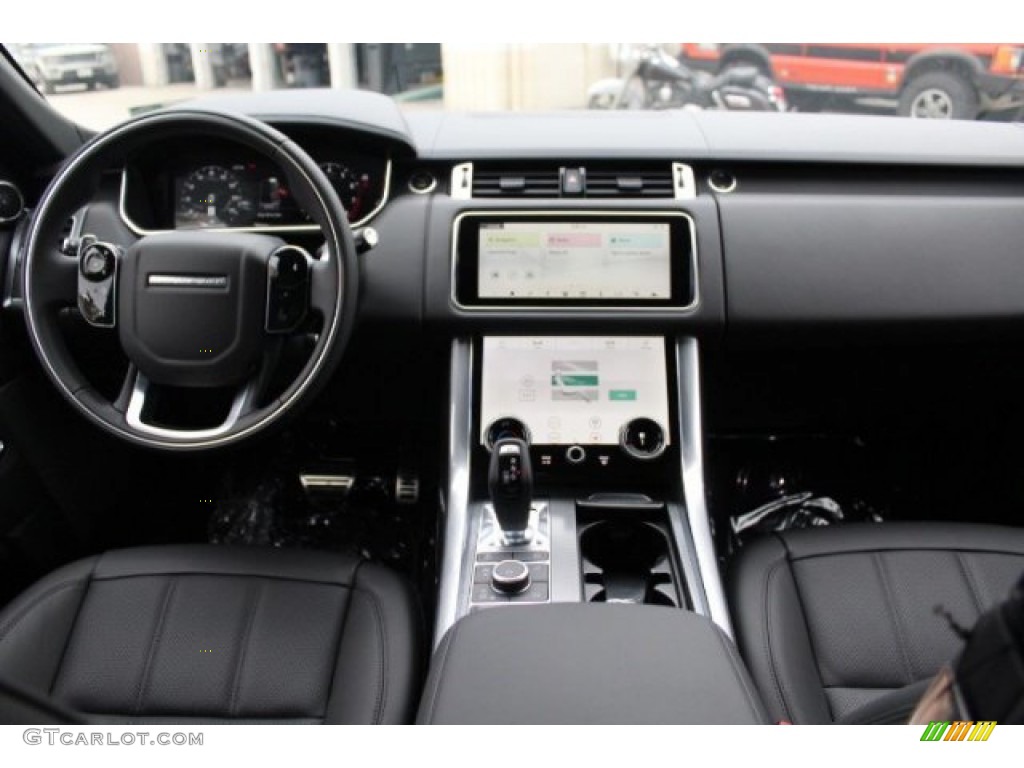 2020 Range Rover Sport HSE Dynamic - Indus Silver Metallic / Ebony/Ebony photo #4