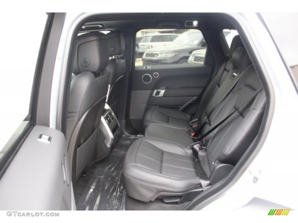 2020 Range Rover Sport HSE Dynamic - Indus Silver Metallic / Ebony/Ebony photo #5