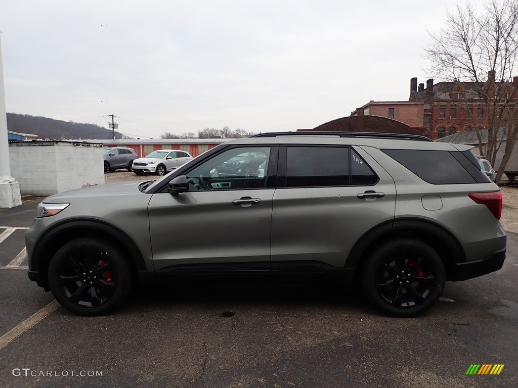 2020 Explorer ST 4WD - Silver Spruce Metallic / Ebony photo #6