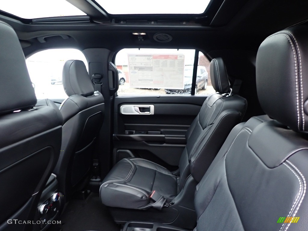 Ebony Interior 2020 Ford Explorer ST 4WD Photo #137040396