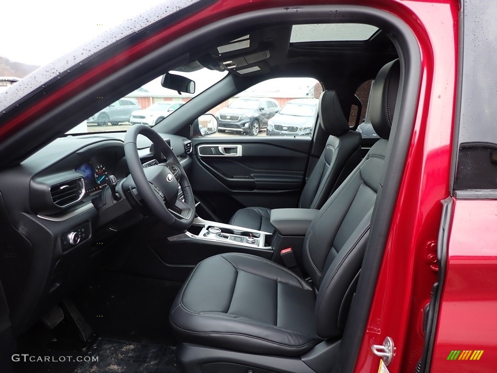 Sandstone Interior 2020 Ford Explorer XLT 4WD Photo #137041398
