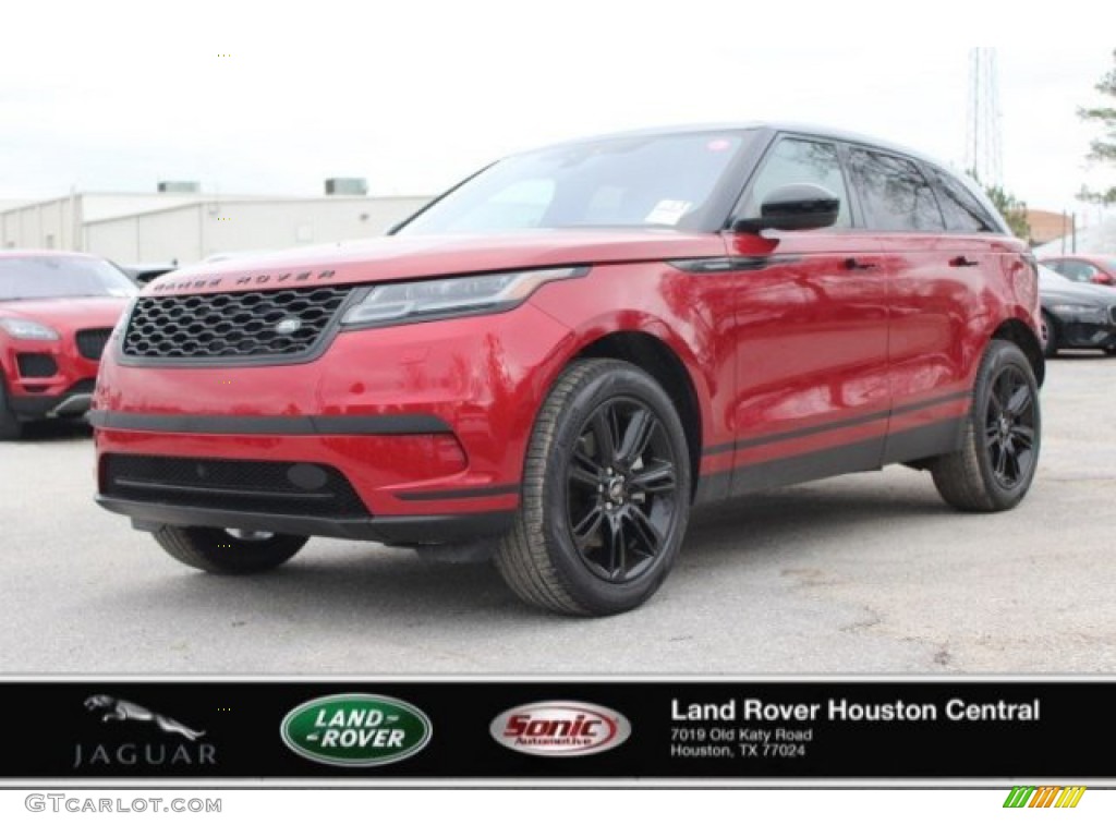 2020 Range Rover Velar S - Firenze Red Metallic / Ebony/Ebony photo #1