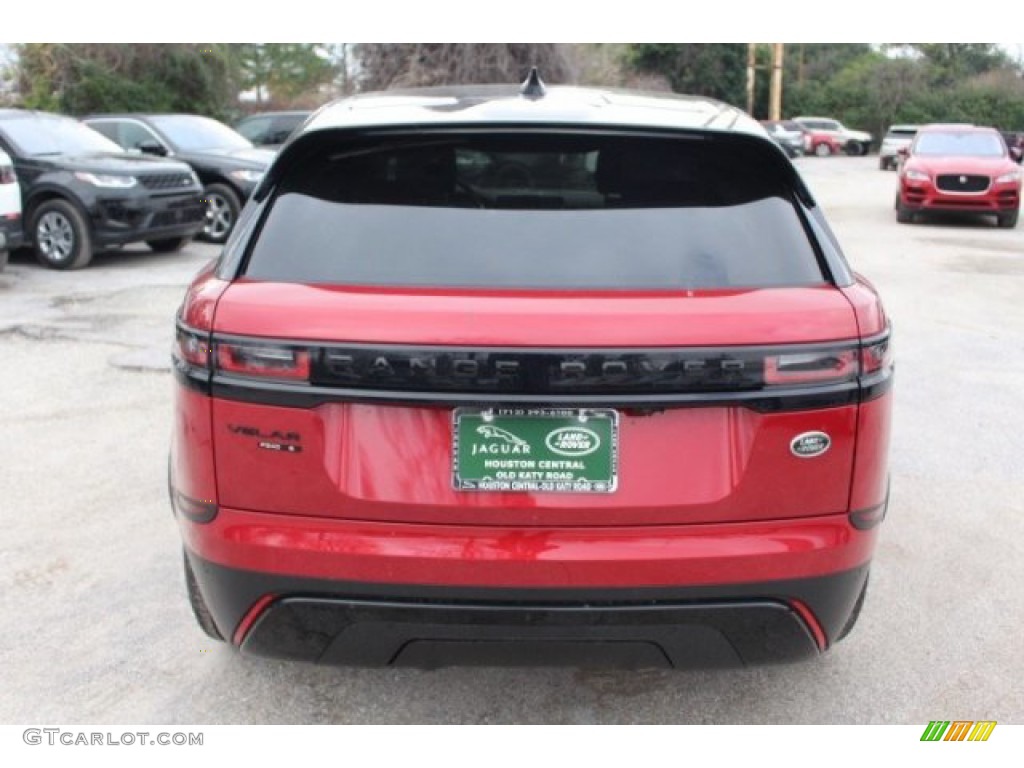 2020 Range Rover Velar S - Firenze Red Metallic / Ebony/Ebony photo #7