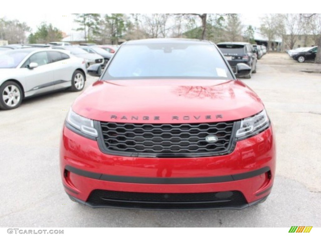 2020 Range Rover Velar S - Firenze Red Metallic / Ebony/Ebony photo #8