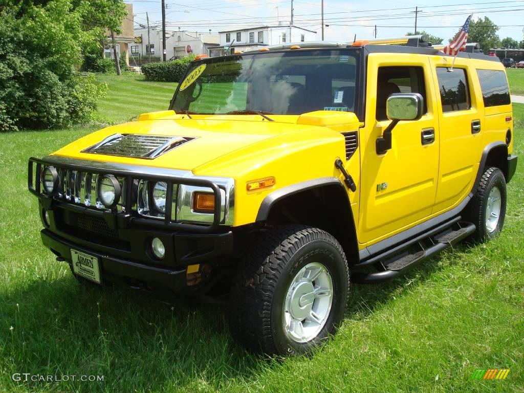 2003 H2 SUV - Yellow / Wheat photo #1