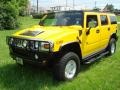 2003 Yellow Hummer H2 SUV  photo #1