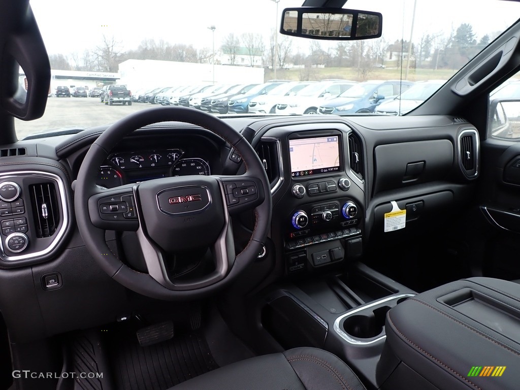 2020 GMC Sierra 1500 AT4 Crew Cab 4WD Jet Black Dashboard Photo #137043204