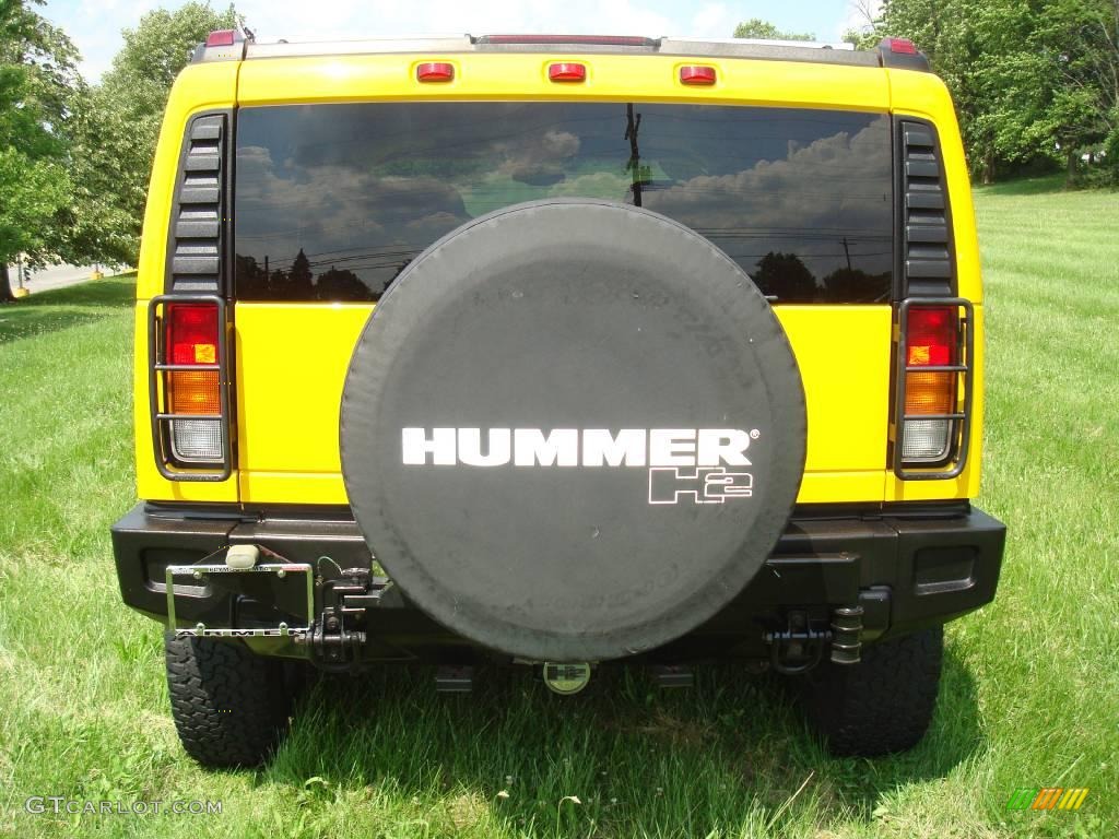 2003 H2 SUV - Yellow / Wheat photo #8
