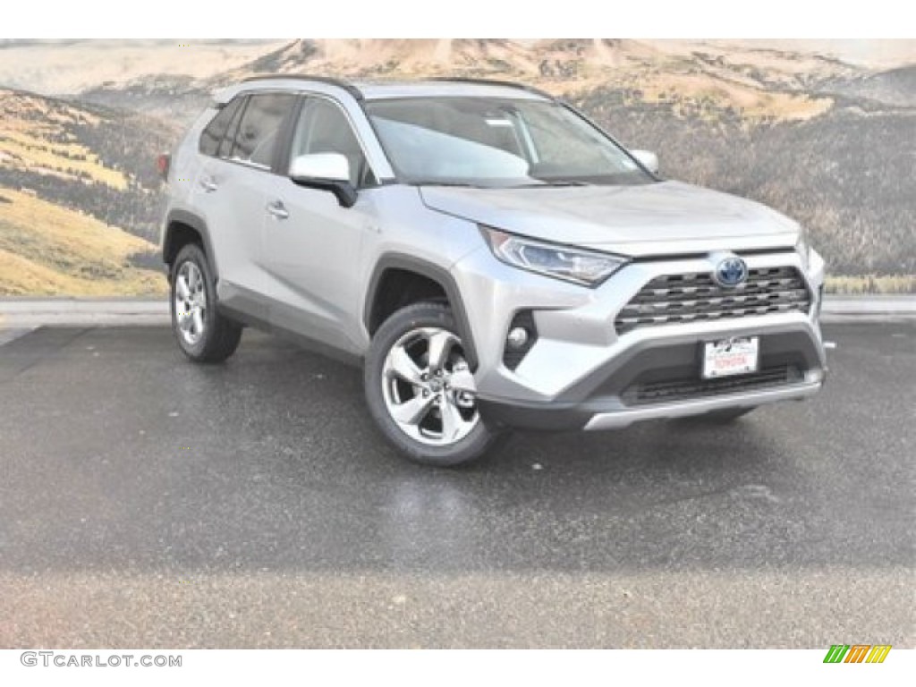 2020 Silver Sky Metallic Toyota RAV4 Limited AWD Hybrid 137031995