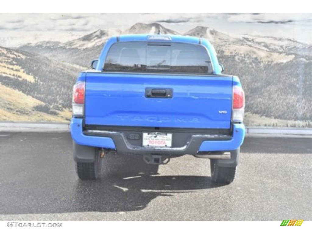 2020 Tacoma TRD Off Road Double Cab 4x4 - Voodoo Blue / Cement photo #4