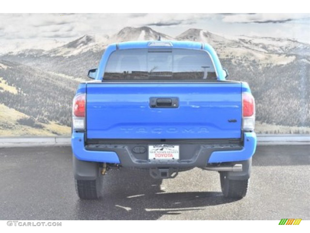 2020 Tacoma TRD Off Road Double Cab 4x4 - Voodoo Blue / Black photo #4