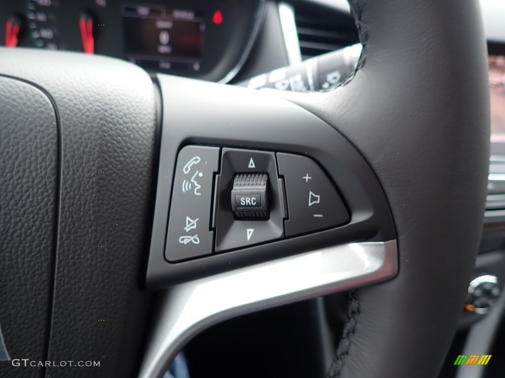 2020 Chevrolet Trax LT AWD Jet Black Steering Wheel Photo #137045187