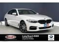 Alpine White 2020 BMW 5 Series 540i Sedan