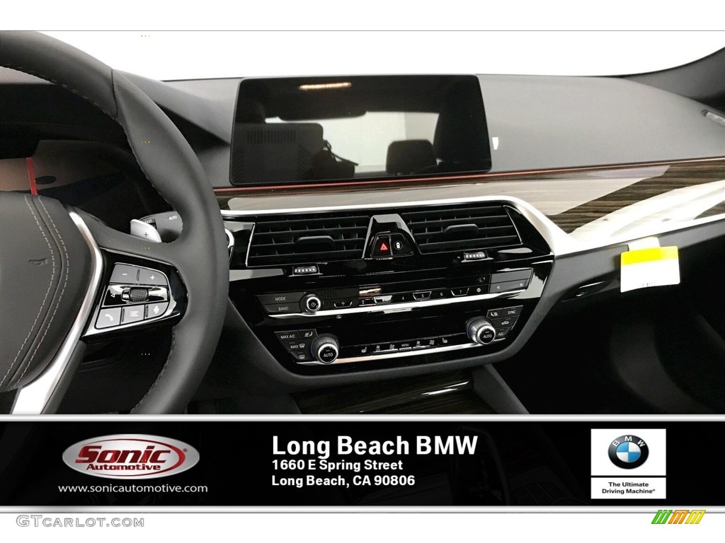 2020 5 Series 530i Sedan - Mediterranean Blue Metallic / Black photo #5