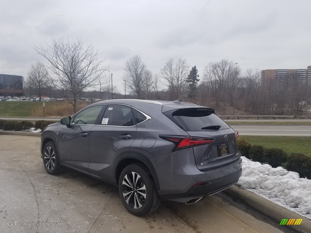 Nebula Gray Pearl 2020 Lexus NX 300 F Sport AWD Exterior Photo #137046624