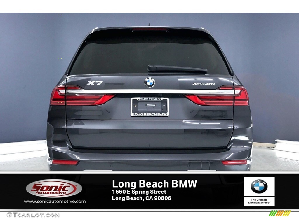 2020 X7 xDrive40i - Dark Graphite Metallic / Black photo #3