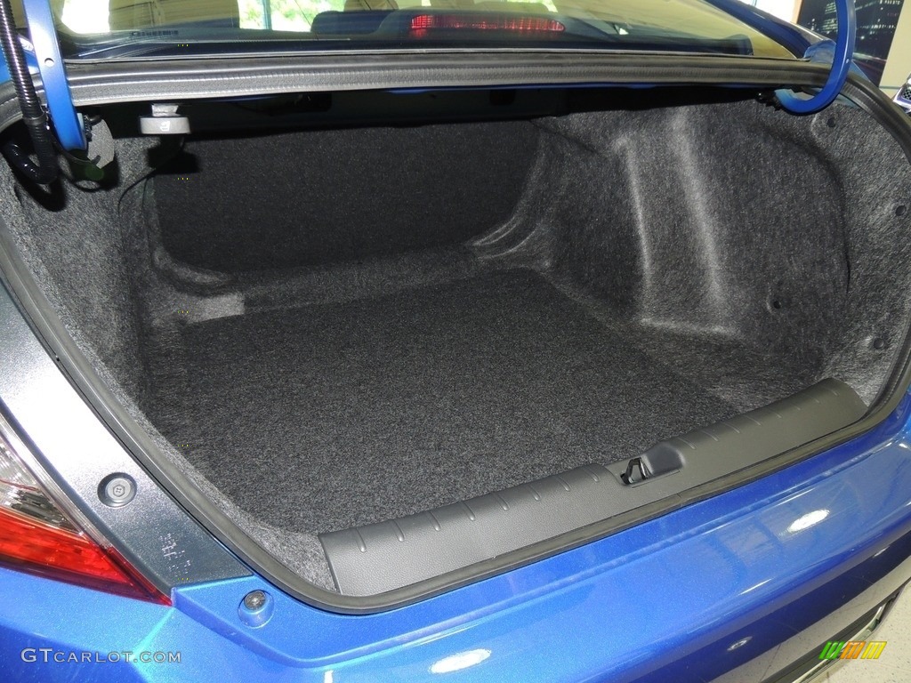 2020 Civic LX Sedan - Aegean Blue Metallic / Black photo #17