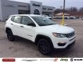 2020 White Jeep Compass Sport 4x4  photo #1