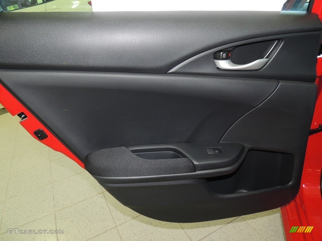 2020 Civic LX Sedan - Rallye Red / Black photo #10