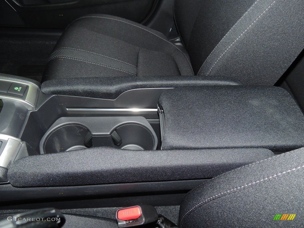 2020 Civic LX Sedan - Rallye Red / Black photo #18