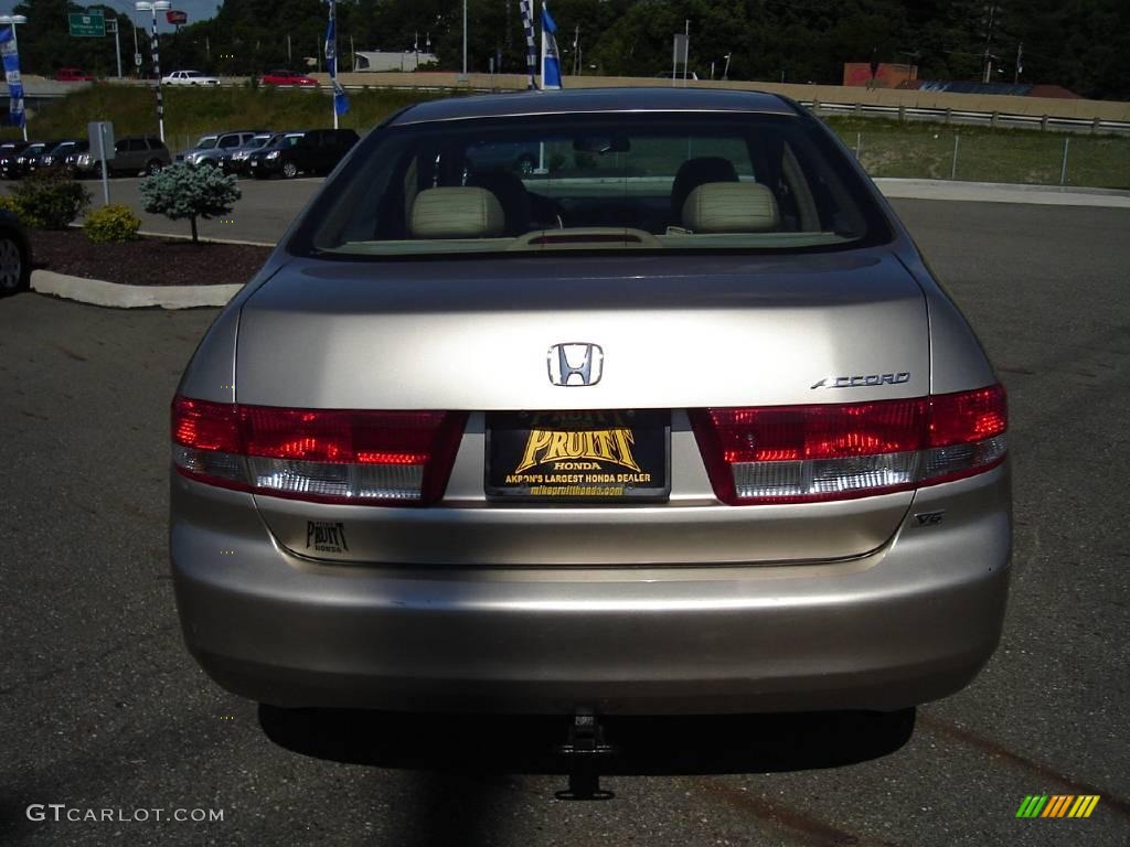 2003 Accord EX V6 Sedan - Desert Mist Metallic / Ivory photo #4