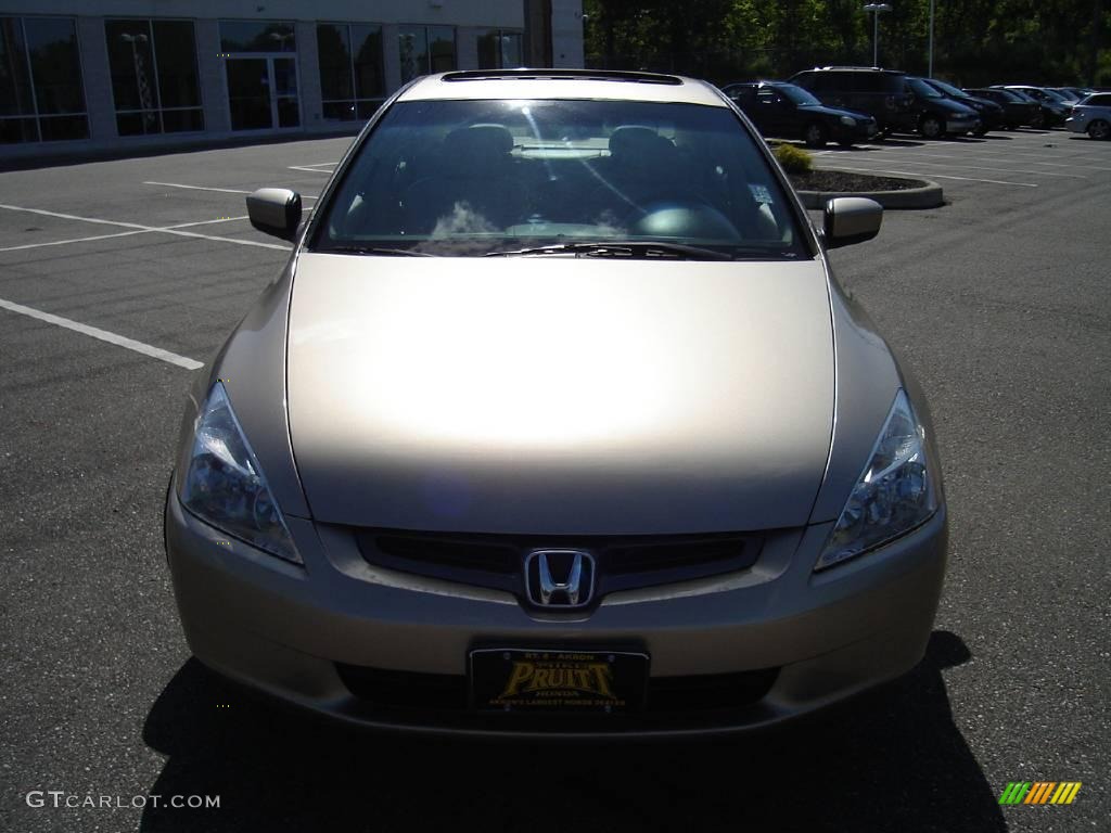 2003 Accord EX V6 Sedan - Desert Mist Metallic / Ivory photo #8