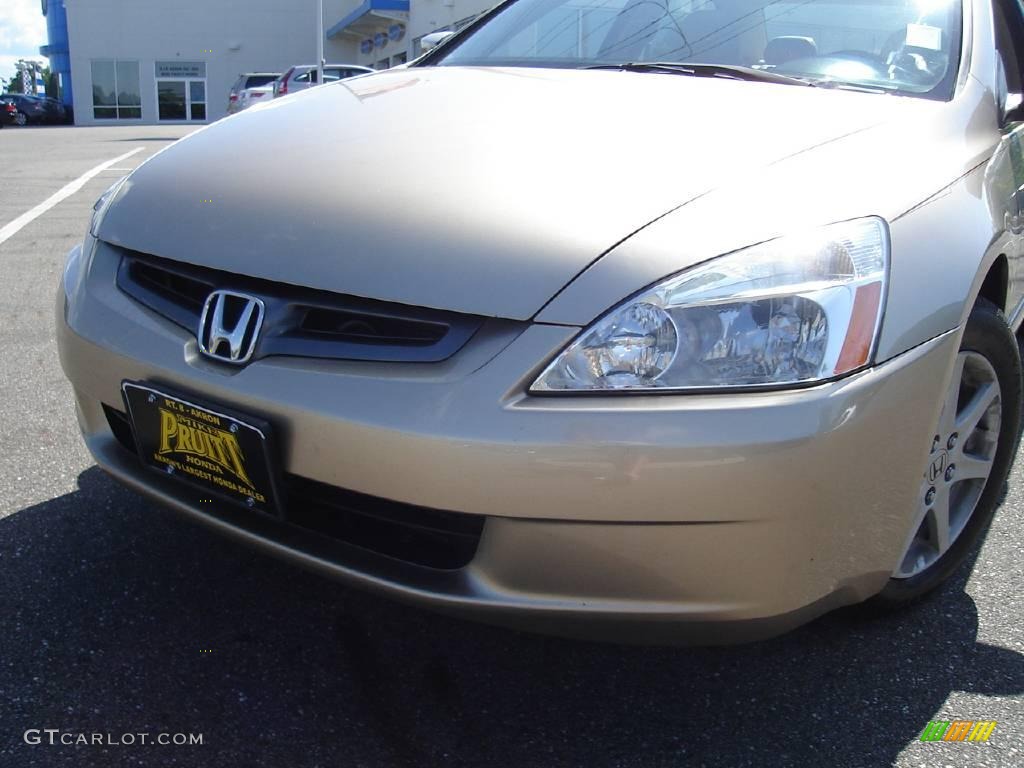 2003 Accord EX V6 Sedan - Desert Mist Metallic / Ivory photo #9