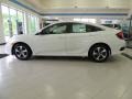 Platinum White Pearl - Civic LX Sedan Photo No. 8