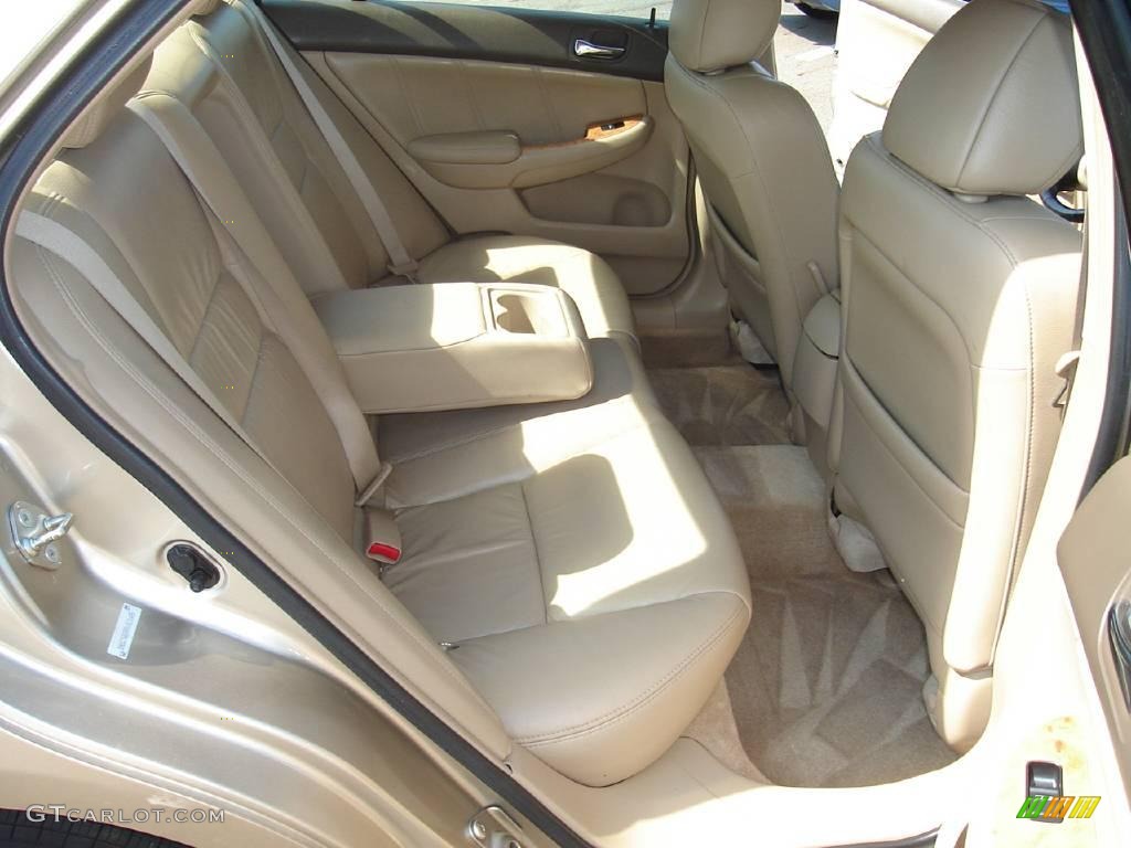 2003 Accord EX V6 Sedan - Desert Mist Metallic / Ivory photo #15